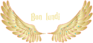 Gif animé Bon lundi ailes